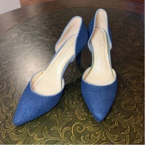 Kelly & Katie Sarsina pointed toe blue heels- size 8